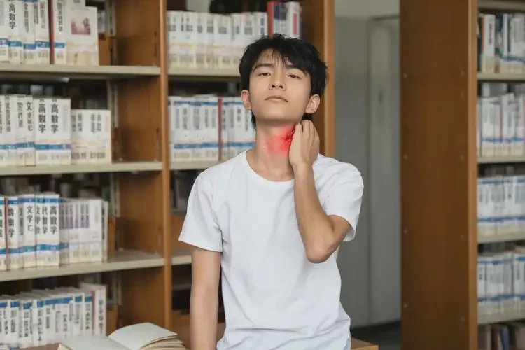 大學(xué)生脖子上偶爾長濕疹可不可以徹底自愈(圖2)