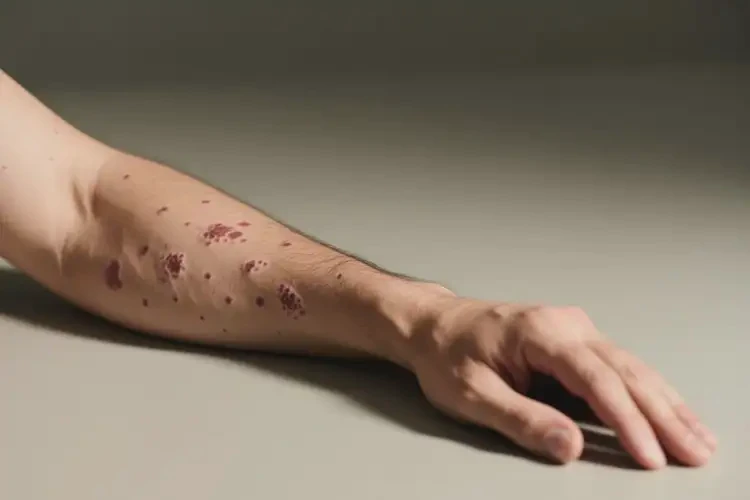 男性手臂上出濕疹不管它會自己自愈嗎(圖2)