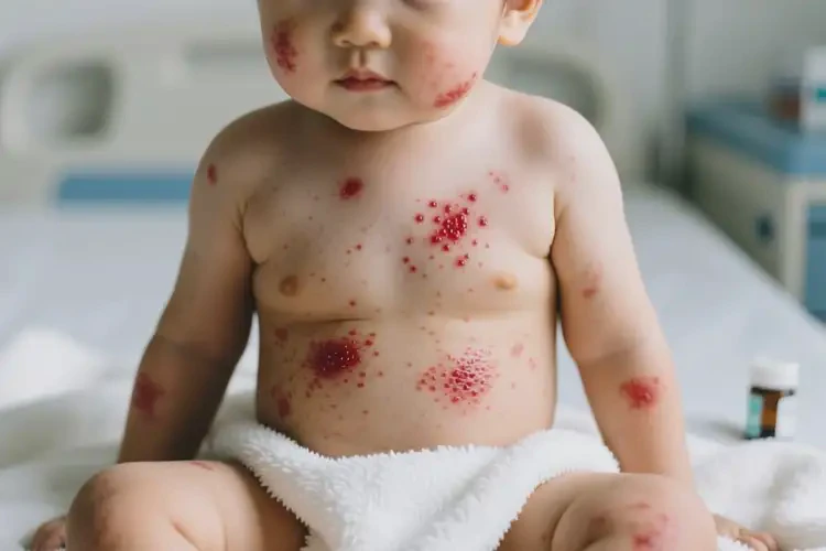 孩子全身出現(xiàn)濕疹可不可以徹底自愈(圖3)