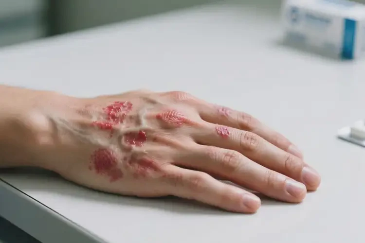 男人手上偶爾起濕疹不管它會自己好嗎(圖4)