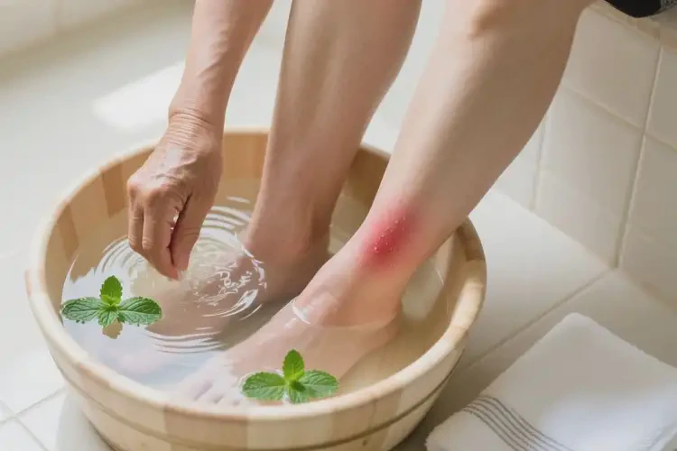 老人小腿上經(jīng)常長濕疹能徹底自愈嗎(圖2)