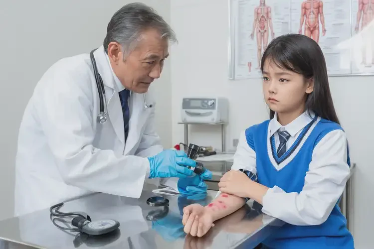 中學(xué)生屁股上偶爾長(zhǎng)濕疹不管它會(huì)自己自愈嗎(圖3)