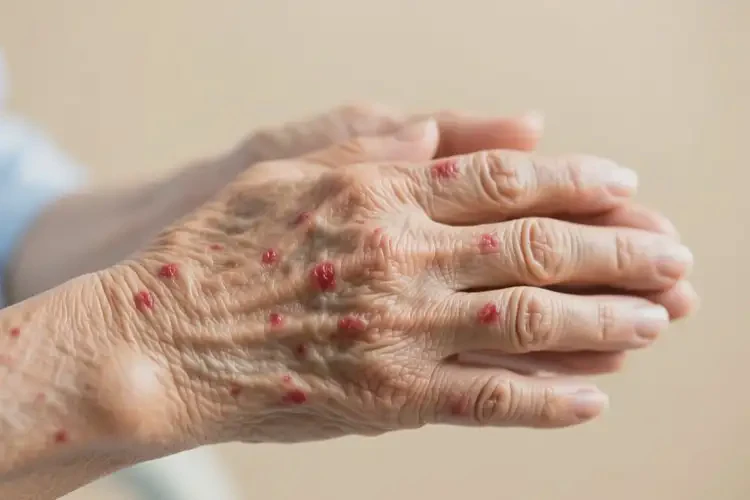 高齡老人身上出現(xiàn)濕疹不管它會(huì)自己好嗎(圖4)