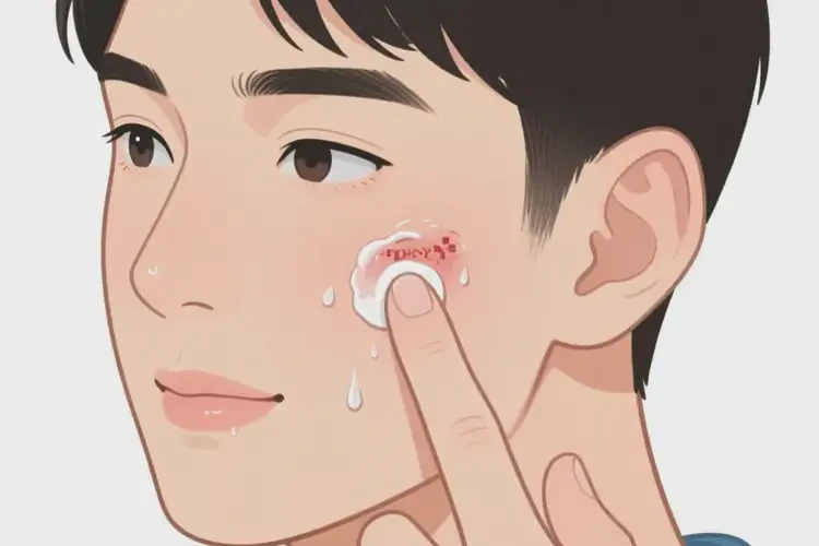 青年人臉上偶爾起濕疹能夠徹底治愈嗎(圖4)