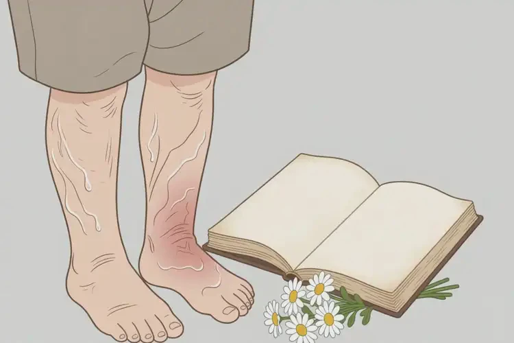 老年人小腿偶爾長濕疹能夠徹底治愈嗎(圖1)