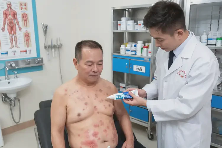 男性肚子有濕疹不管它會自己自愈嗎(圖3)