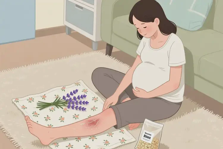 孕婦小腿偶爾起濕疹可以徹底自愈嗎(圖1)