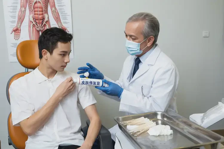 青年人四肢偶爾長濕疹不管它會自己痊愈嗎(圖1)