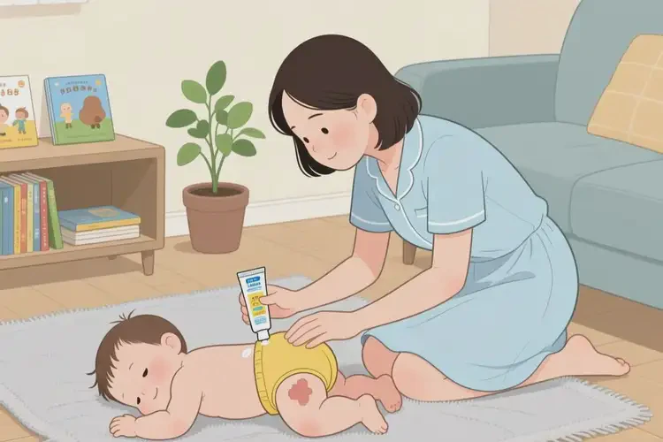 幼儿屁股上偶尔长湿疹不管它会自己好吗(图3)