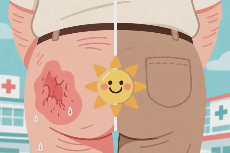 老人屁股出現(xiàn)濕疹可不可以根治(圖2)