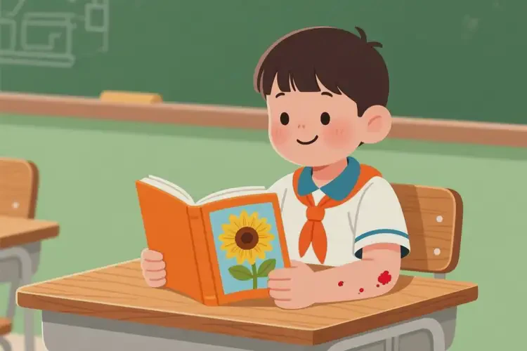 小学生手臂容易起湿疹可不可以彻底自愈(图2)