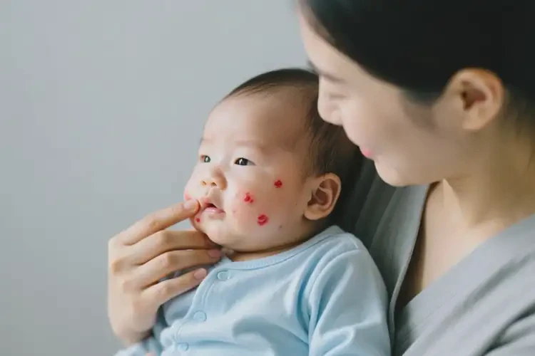 嬰兒身上長(zhǎng)濕疹不管它會(huì)自己好嗎(圖3)