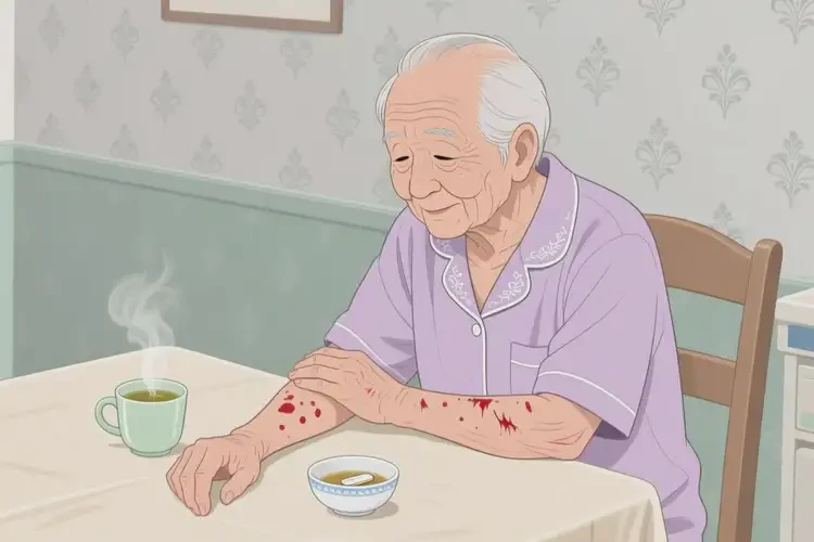 高齡老人手臂上出現(xiàn)濕疹能不能根治(圖2)