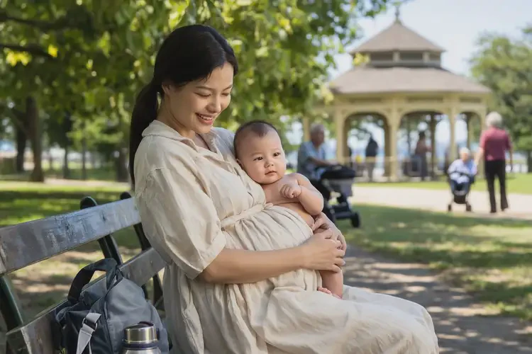 哺乳期媽媽大腿上經(jīng)常起濕疹能不能根治(圖1)