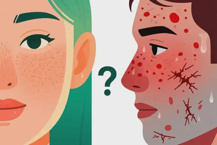 大學生四肢起濕疹不管它會自己自愈嗎(圖2)