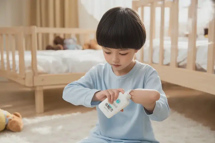 孩子大腿上有濕疹能夠徹底治愈嗎(圖1)