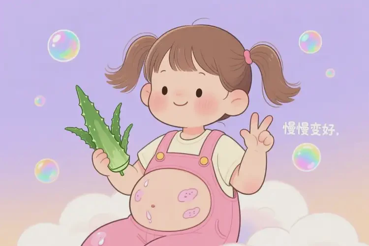 儿童肚子容易起湿疹能靠自己自愈吗(图3)