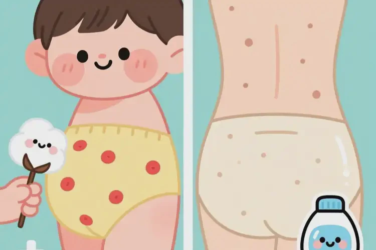 少儿屁股出湿疹可不可以彻底自愈(图3)