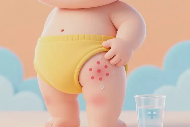 寶寶肛周長濕疹不管它會自己自愈嗎(圖1)