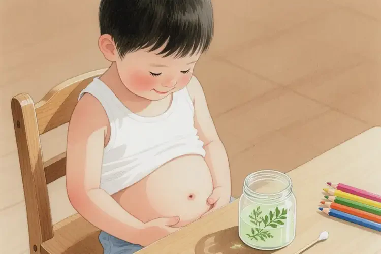 孩子肚子出濕疹能徹底自愈嗎(圖1)