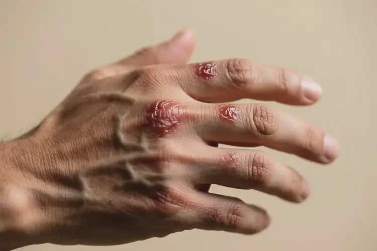 男性手上起濕疹能靠自己自愈嗎(圖3)