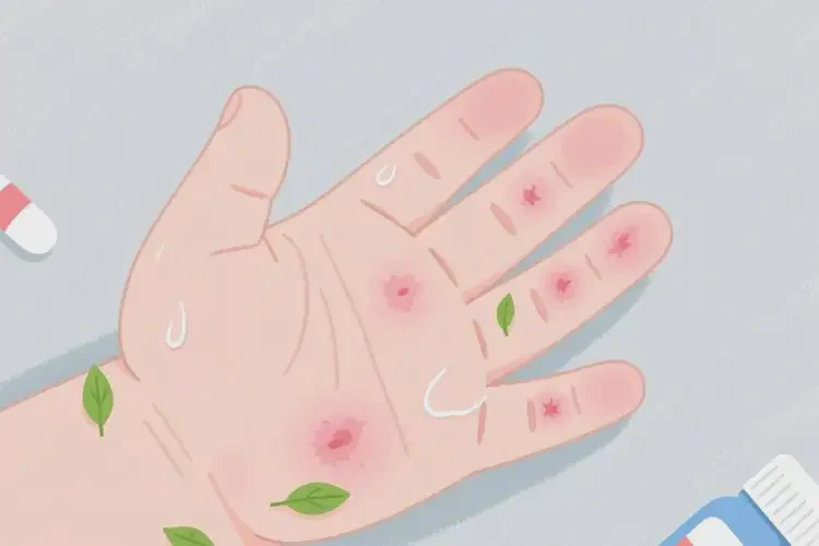 嬰兒手上經(jīng)常長濕疹能靠自己自愈嗎(圖1)