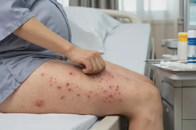 產(chǎn)婦大腿上偶爾長(zhǎng)濕疹不管它會(huì)自己痊愈嗎(圖4)