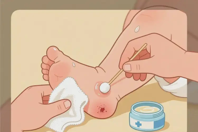 婴儿脚上经常起湿疹可不可以根治(图2)