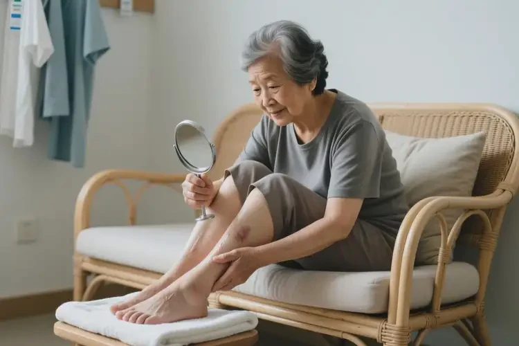 老人腳上經(jīng)常起濕疹可不可以根治(圖2)