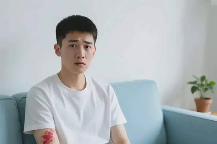 青年人身上經(jīng)常起濕疹不管它會(huì)自己自愈嗎(圖4)