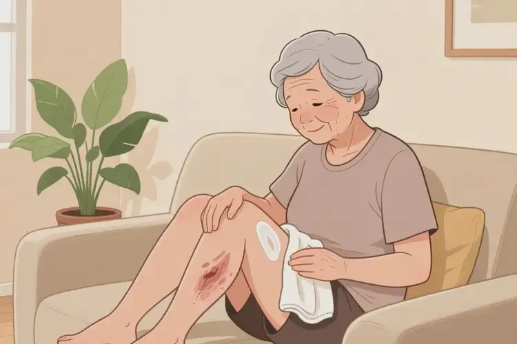 老年人大腿經(jīng)常起濕疹可不可以根治(圖3)