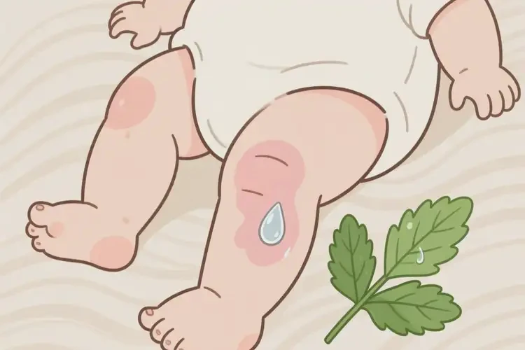 嬰幼兒大腿容易長濕疹可以徹底自愈嗎(圖3)