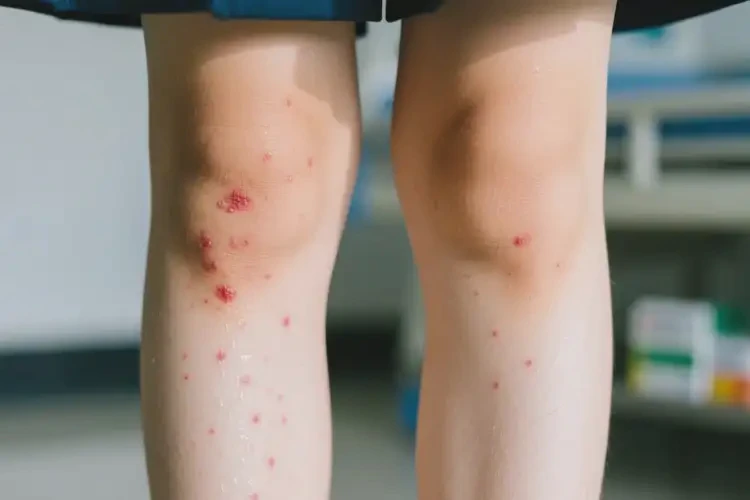 大學(xué)生小腿偶爾長濕疹能徹底自愈嗎(圖4)