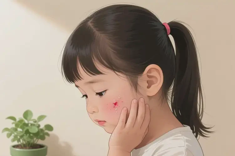 小學(xué)生面部容易起濕疹能靠自己自愈嗎(圖3)