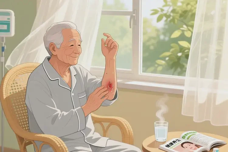老人手臂经常起湿疹可不可以彻底自愈(图3)