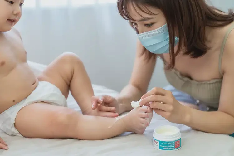 嬰兒腳上容易起濕疹能徹底自愈嗎(圖3)
