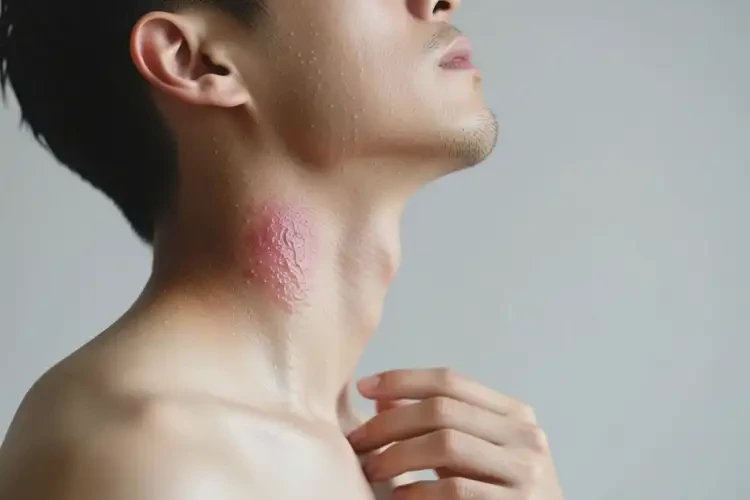 男性脖子經(jīng)常起濕疹不管它會自己痊愈嗎(圖3)