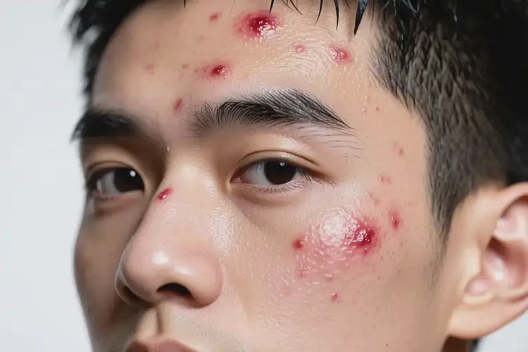 男生面部起濕疹可不可以徹底自愈(圖4)