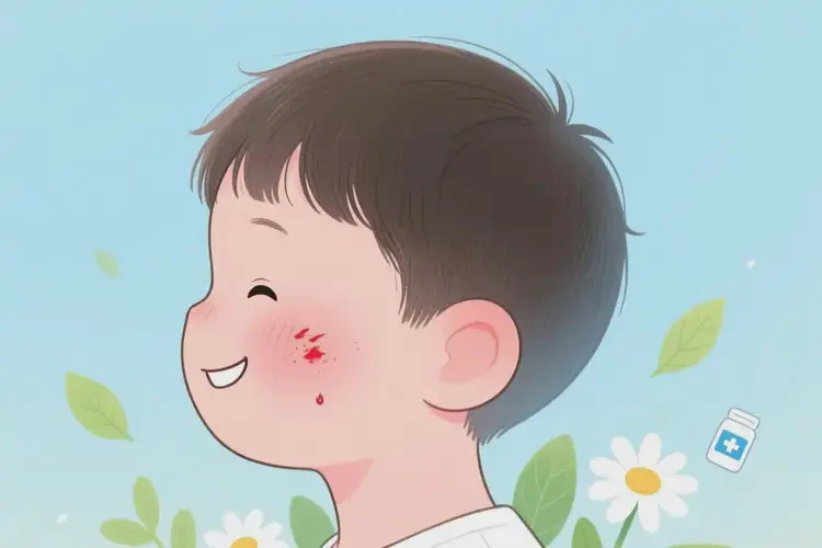 孩子面部偶爾起濕疹不管它會(huì)自己痊愈嗎(圖4)