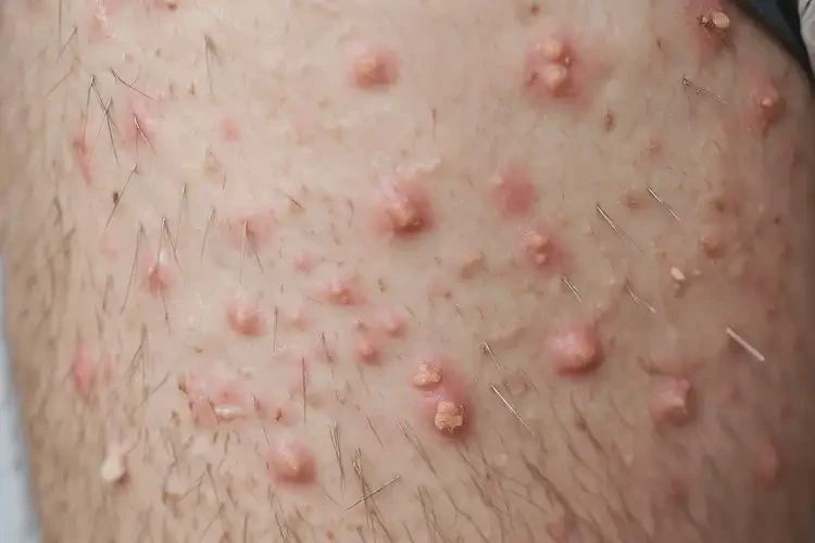 男人大腿上容易長濕疹可以徹底自愈嗎(圖4)