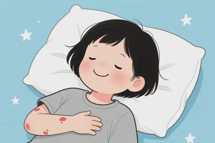 小孩全身偶爾起濕疹可不可以根治(圖1)