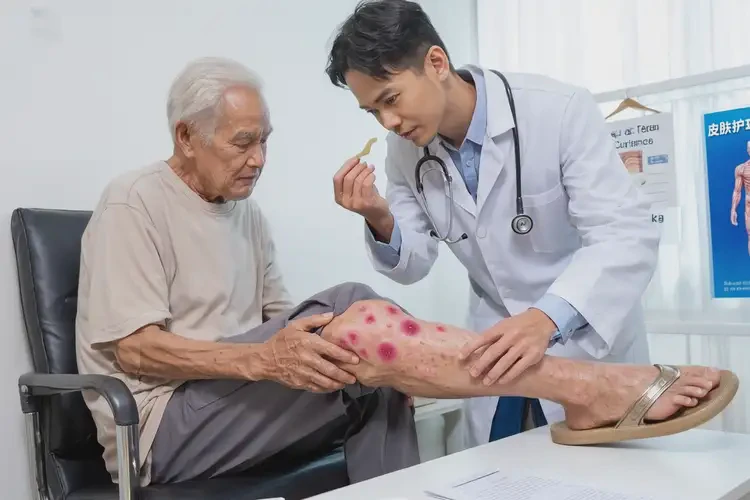 高齡老人小腿長(zhǎng)濕疹可以徹底自愈嗎(圖3)