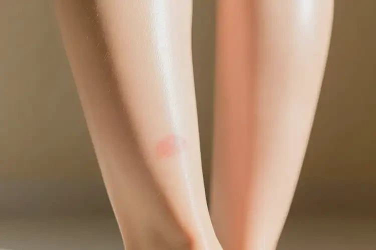 女性小腿上起濕疹能靠自己自愈嗎(圖1)