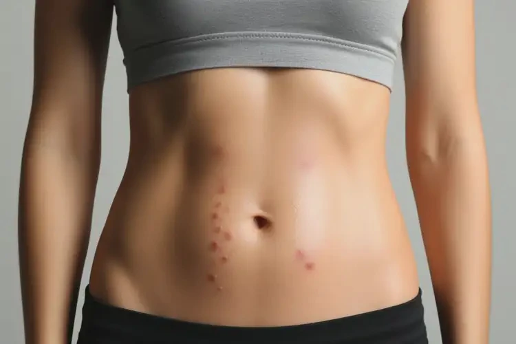 女人肚子上容易長(zhǎng)濕疹不管它會(huì)自己自愈嗎(圖2)