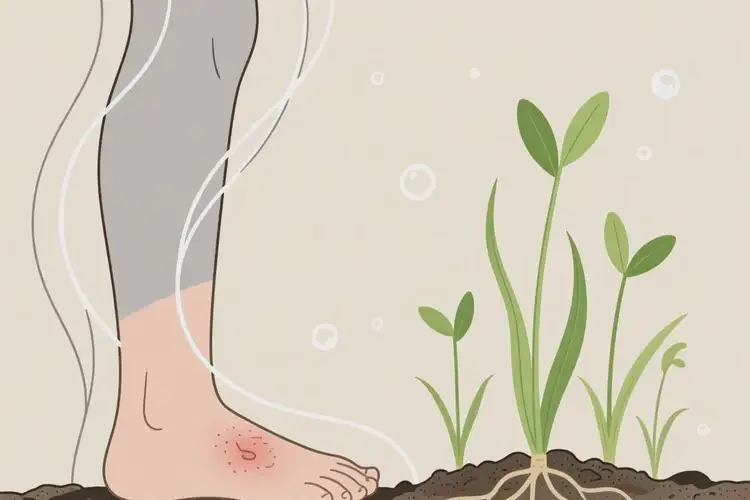 男生小腿容易長濕疹不管它會自己痊愈嗎(圖2)