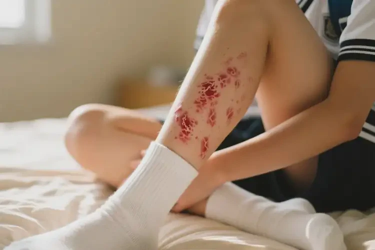 中學(xué)生小腿經(jīng)常長濕疹可不可以徹底自愈(圖4)