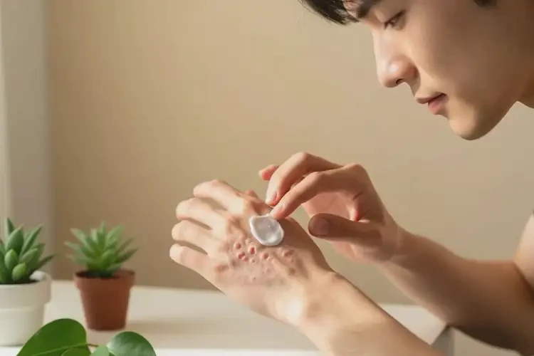 男生手上偶爾長濕疹能靠自己自愈嗎(圖4)