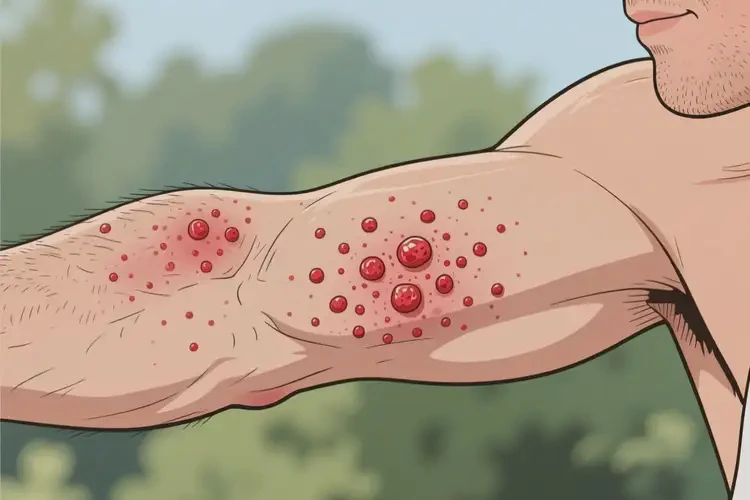 男性手臂上出濕疹不管它會自己自愈嗎(圖3)