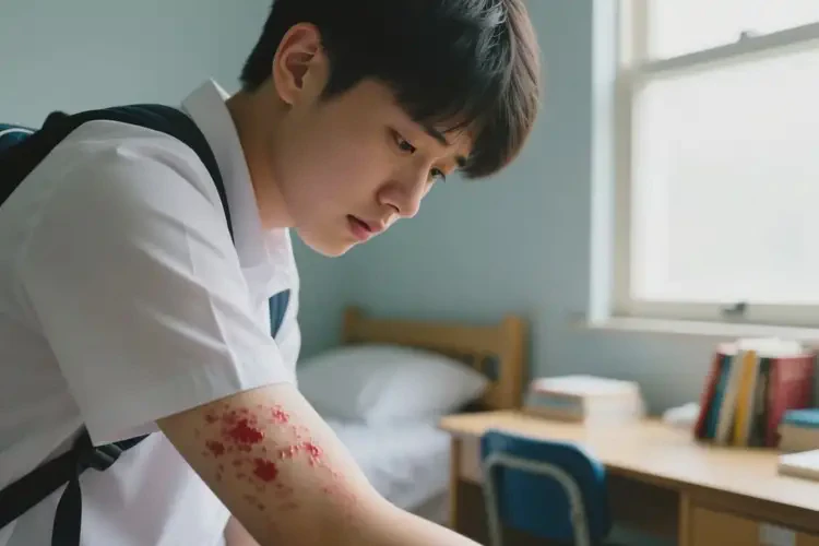 中學(xué)生身上出濕疹能靠自己自愈嗎(圖4)