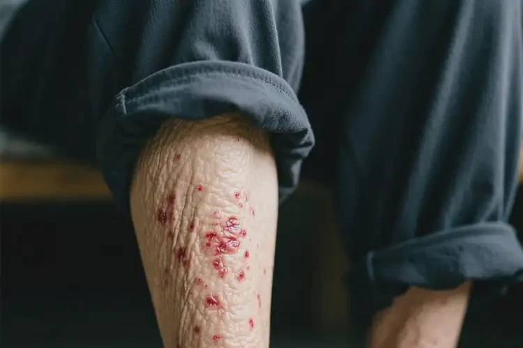 高龄老人小腿上偶尔长湿疹可以彻底自愈吗(图4)